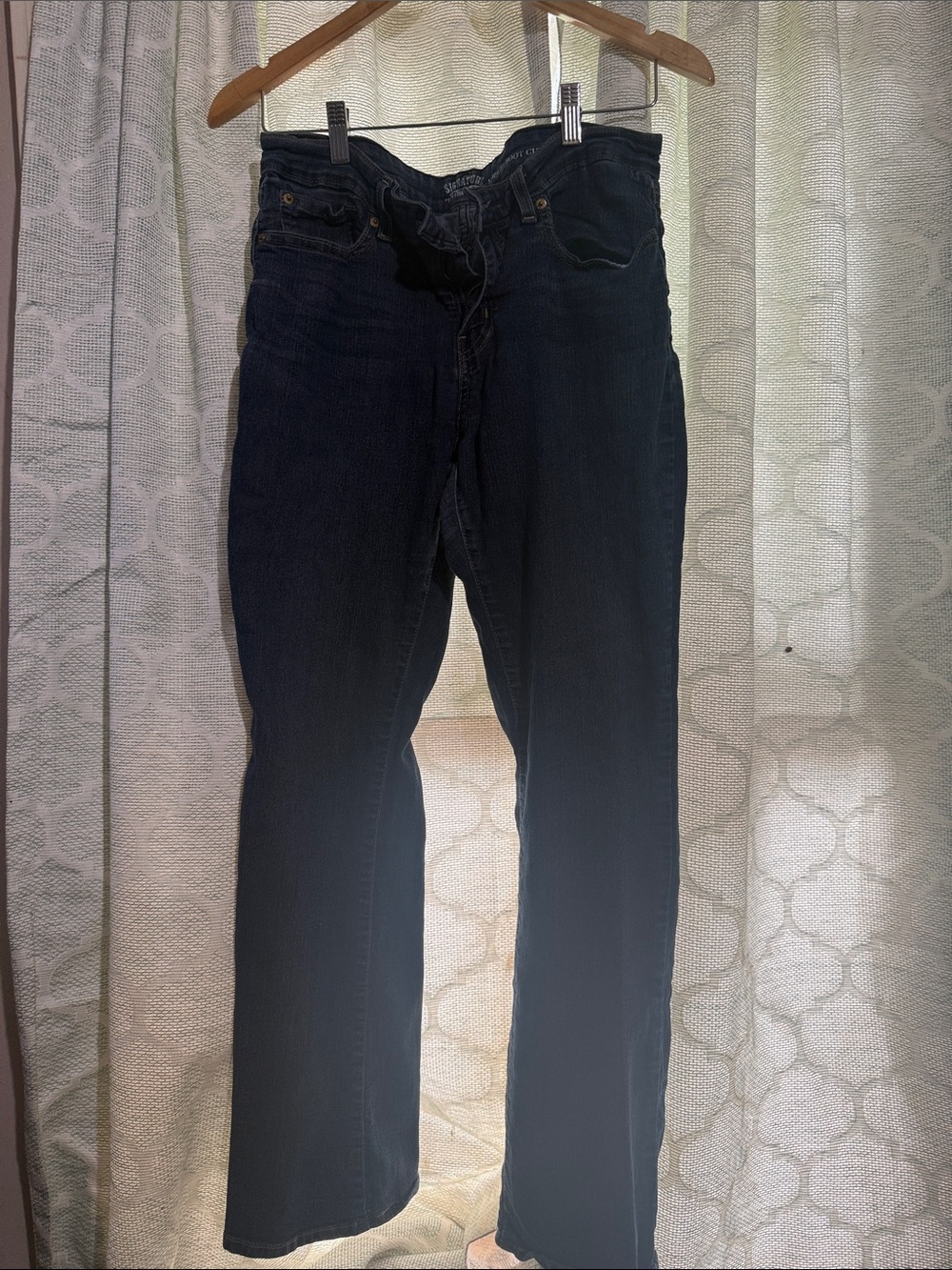 Classic Men's Dark Blue Jeans